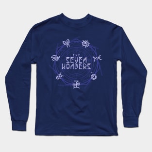 The Seven Wonders - periwinkle power Long Sleeve T-Shirt